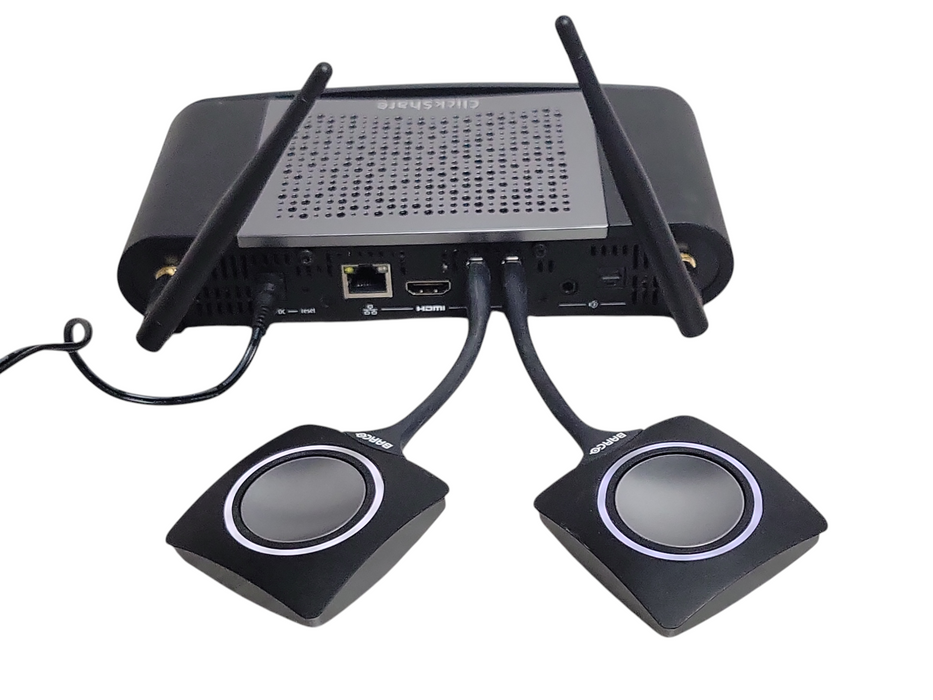 Barco ClickShare CSE-200 Presentation System w/ 2x Buttons & power adapter Q_