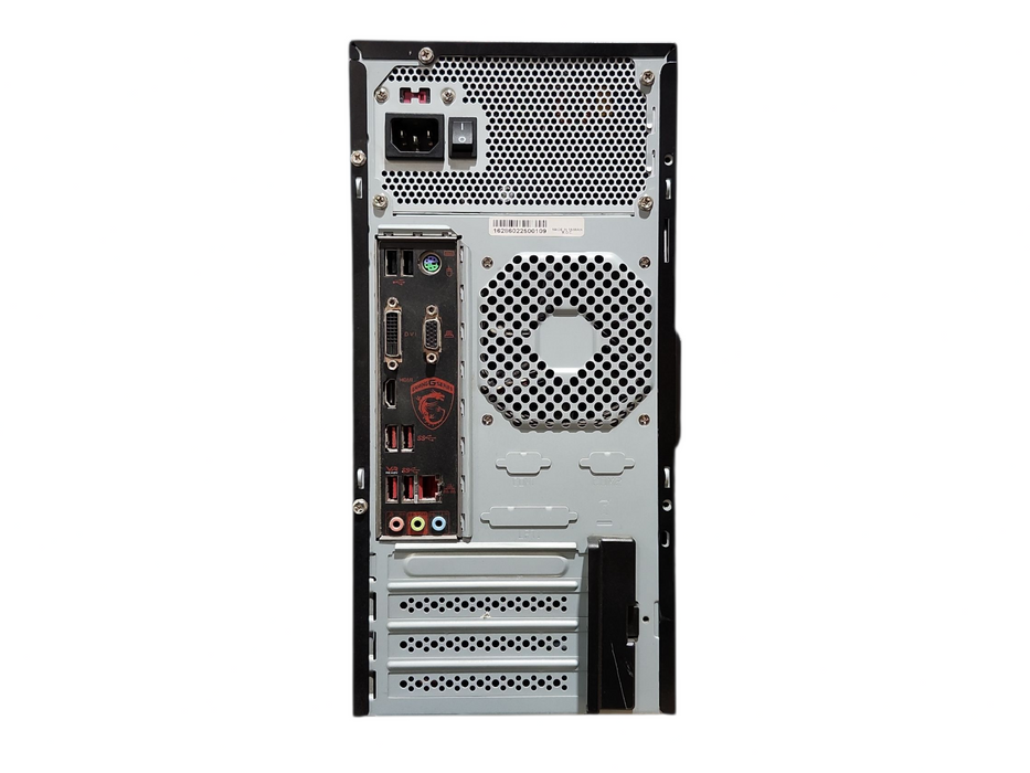 Custom PC/ MSI A320M Gaming Pro, Ryzen 3 2200G, 16GB DDR4, 256GB NVMe