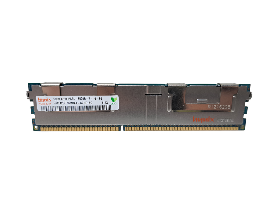 SK Hynix 16GB 4Rx4 PC3L-8500R DDR3 Server Memory HMT42GR7BMR4A-G7 Q)