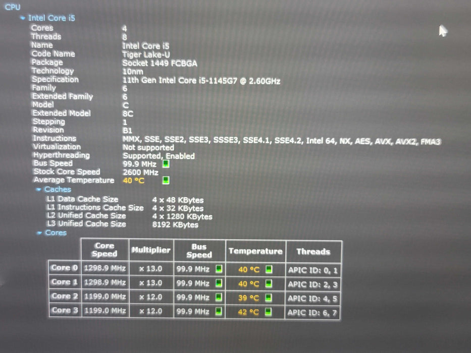 Panasonic ToughBook FZ-55 i5-1145G7 16GB DDR4 256GB SSD FOR PARTS/REPAIR  β