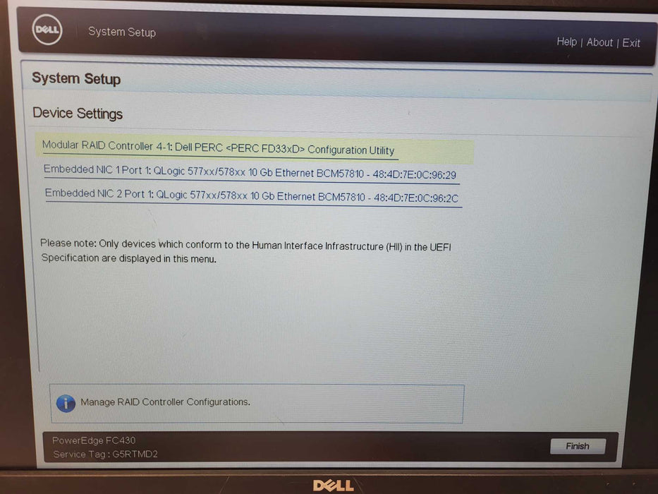 Dell Poweredge FX2S w/ 4x FC430 2x E5-2630 v4 2.2GHz 8GB DDR4 FD33xD $