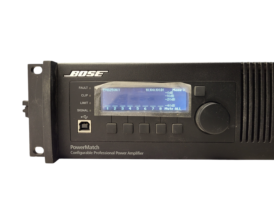 Bose Professional Amplifier PowerMatch PM8250 Power Match 8250  $