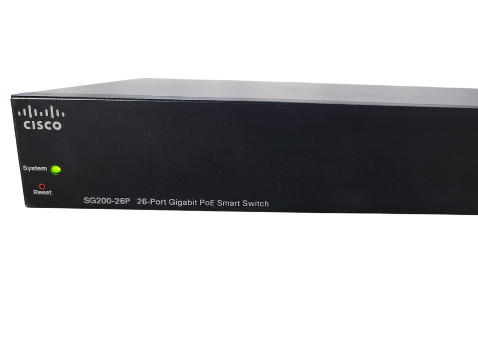 Cisco SG200-26P | 26-Port Gigabit PoE Smart Switch
