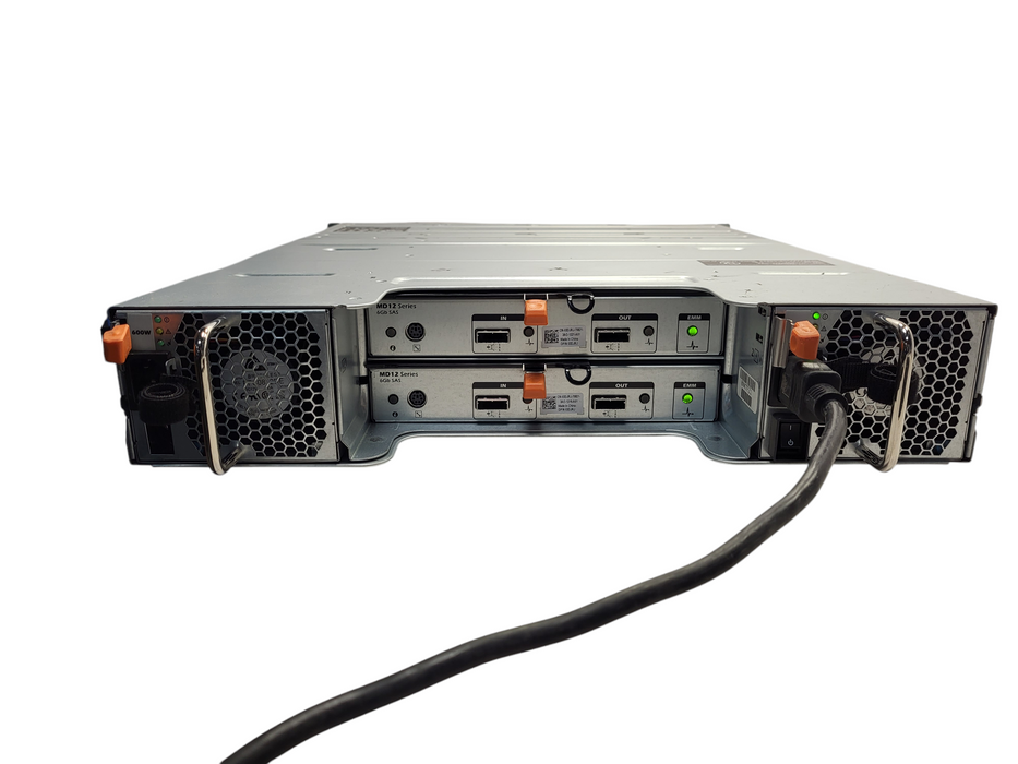 Dell PowerVault MD1200 w/ 2 x Dell 03DJRJ Controller Module READ $