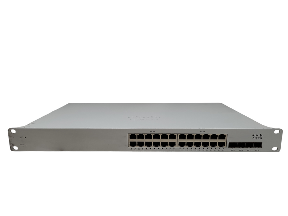 Meraki MS220-24P | 24-Port Gigabit PoE Switch | 4x SFP [UNCLAIMED] Q%