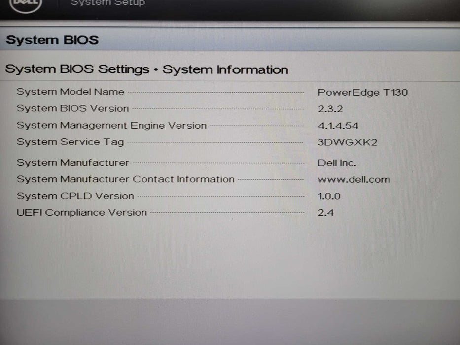 Dell PowerEdge T130 Server | Xeon E3-1220 v6 @3.00GHz, 16GB DDR4, PERC S130 !