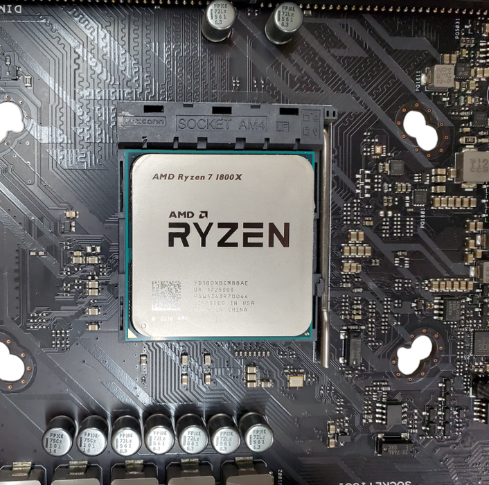ASUS ROG Crosshair VI Extreme Motherboard - Ryzen 7 1800X 8GB DDR4