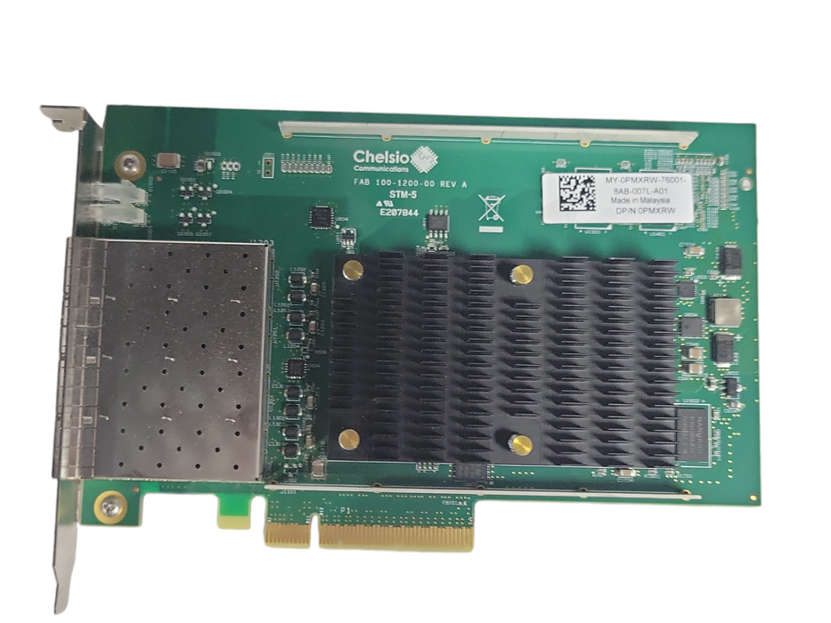 0PMXRW PMXRW Dell T540-CR Chelsio Quad Port 10GB SFP+ Adapter High Profile Q_