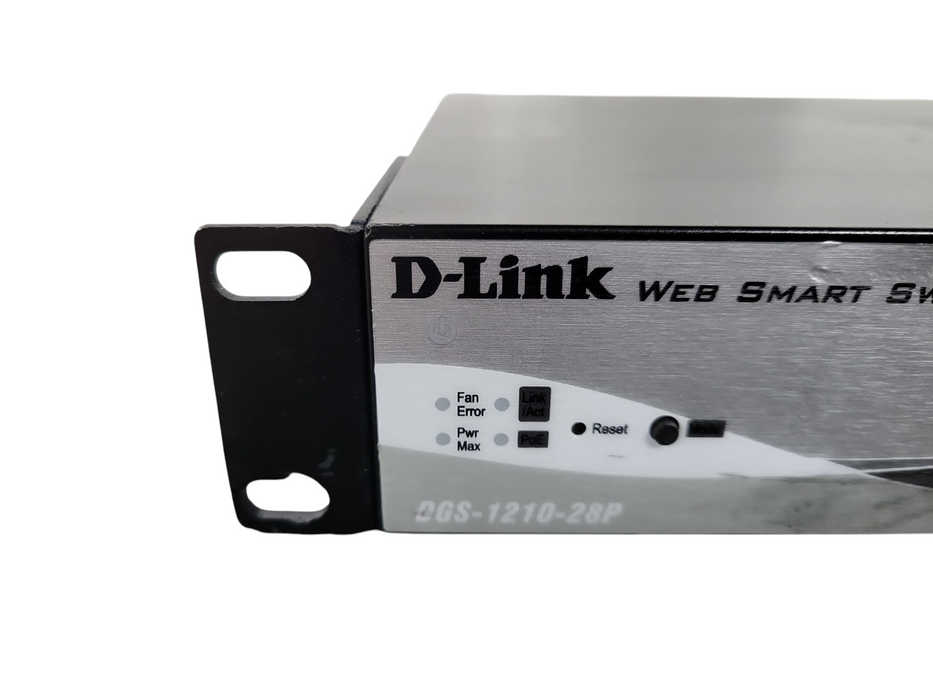D-Link DGS-1210-28P, 28-Port Gigabit PoE 4x SFP Web Smart Switch !