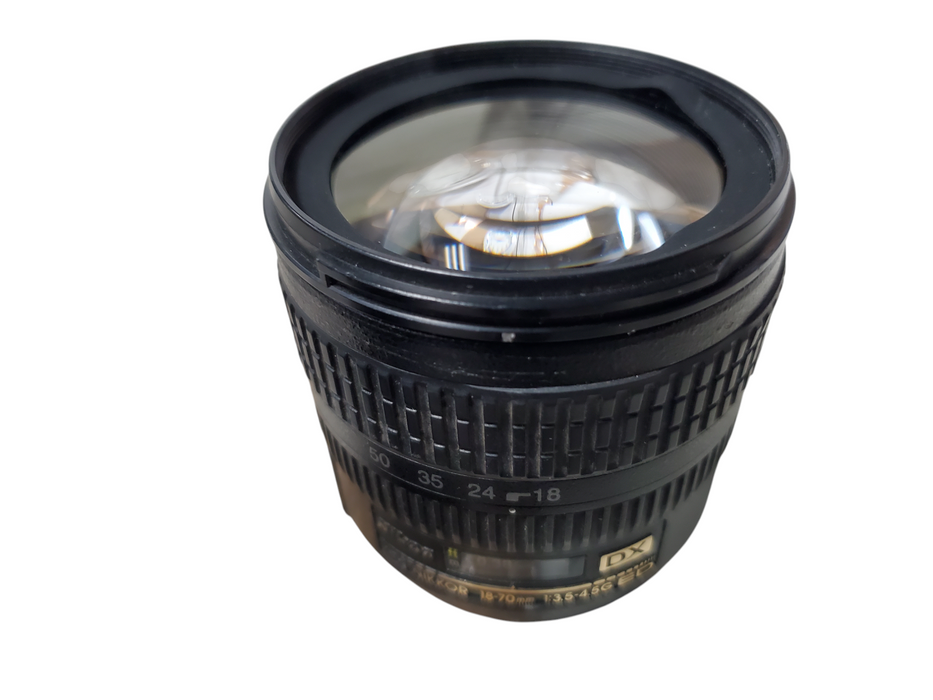 Nikon 18-70mm f/3.5-4.5 G-AFS ED-IF DX Autofocus Lens