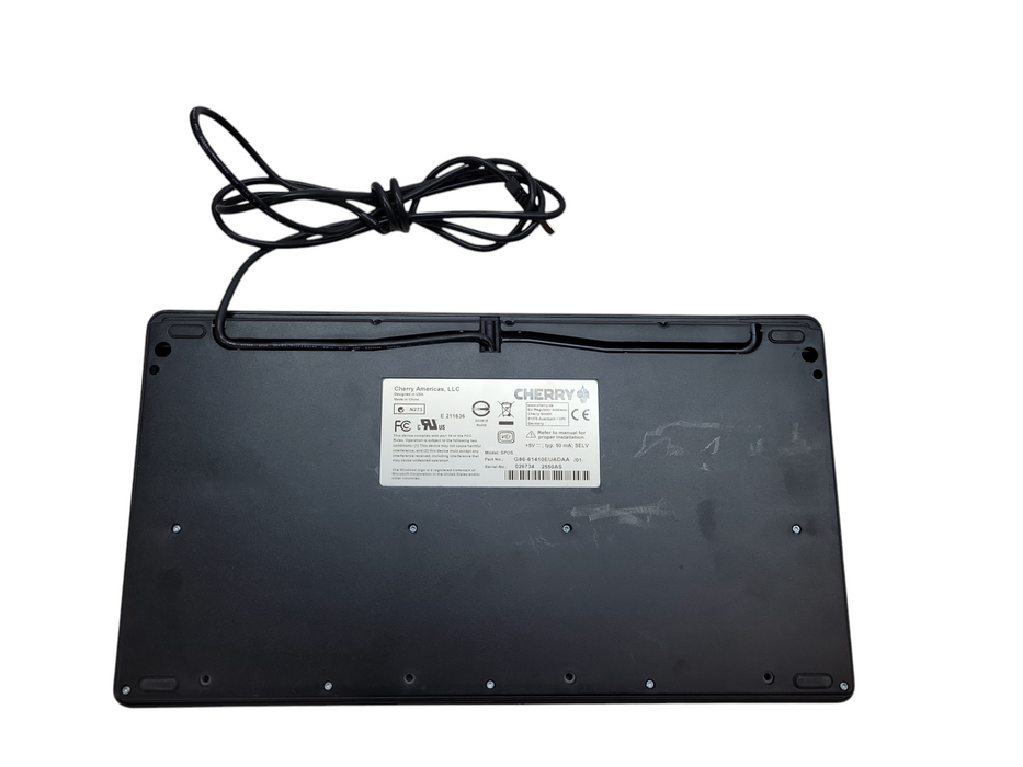 Cherry Advanced Spos Keyboard 135-Key USB Black G86-61410EUADAA Q%