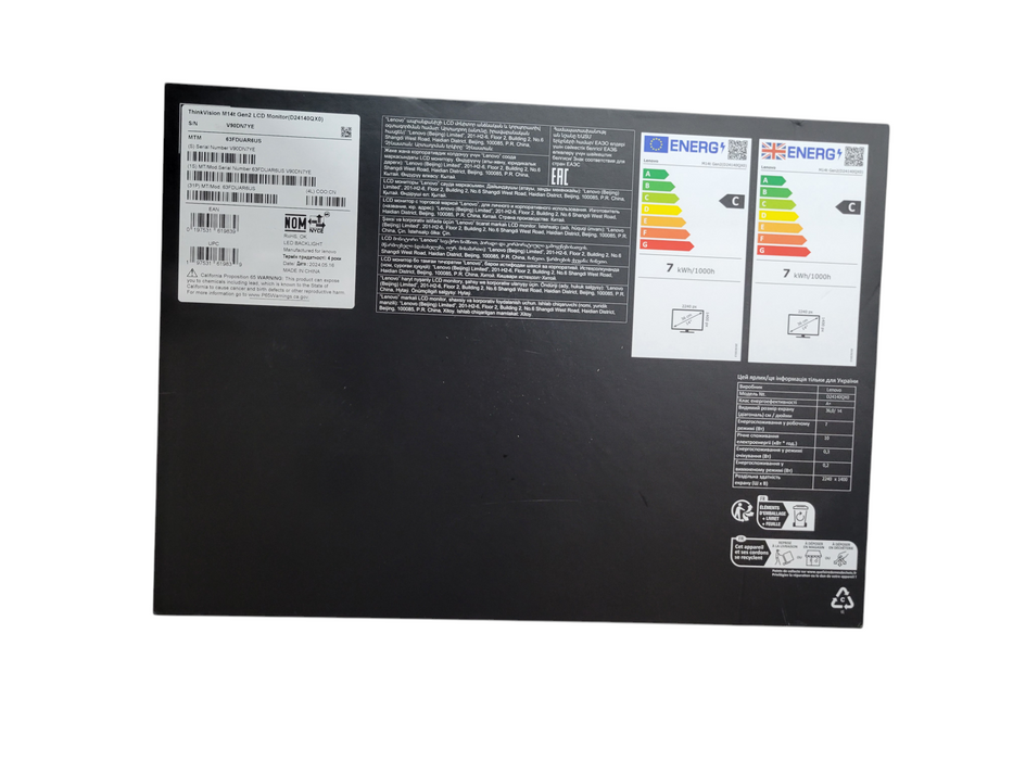 Lenovo ThinkVision M14t Gen2 Mobile Monitor Thunderbolt 2240x1400 %