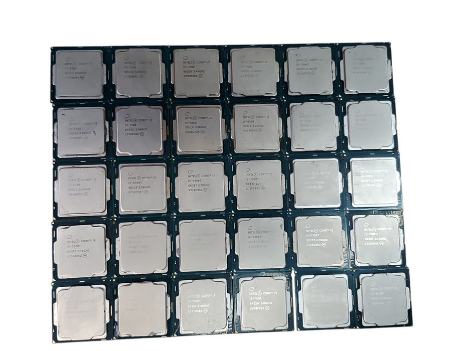 Lot of 70x, 6th to 9th Gen i-series Desktop CPUs (CPU69-41)