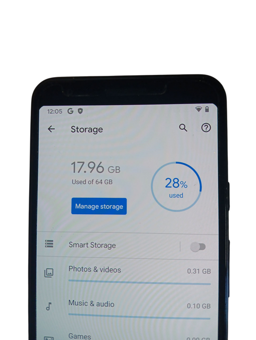 Pixel 3a - Black - 64GB [G020G]