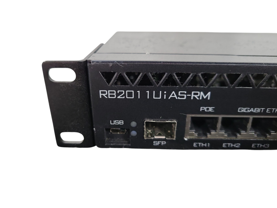 MikroTik RB2011UiAS-RM Routerboard Gigabit Router !