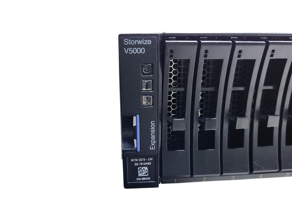 IBM Storwize V5000 w/ 2x 01AC370 Node Controller $