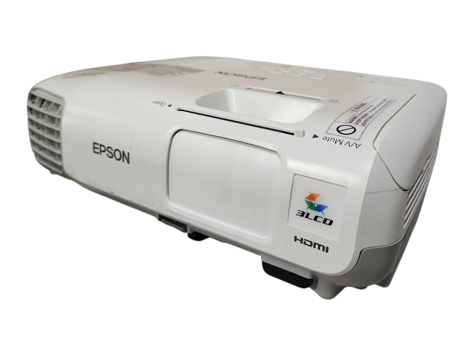 EPSON PowerLite 98H H687A LCD Projector, Lamp Hour: 3731Hrs