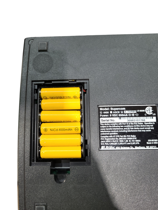 Ultratec Model Supercom 4400 Hearing Aid Text Phone