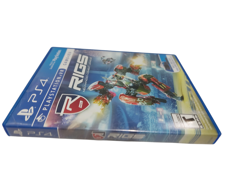 PS4 Game VR Disc RIGS Mechanized Combat League =