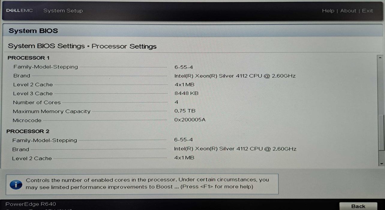 Dell PE R640 1U 8x 2.5" | 2x Xeon Silver 4112, 32GB DDR4, H740P Mini, 10G )