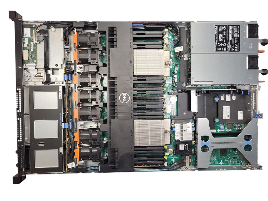 Dell PE R620 1U 2x Xeon E5-2643 0 @ 2.50GHz 32GB DDR3 H710 Mini 2x PSU 2.5" $