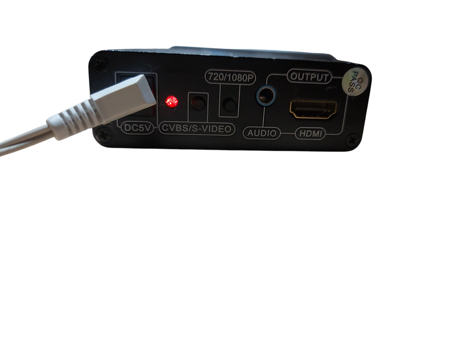 D-Link Switch and an HDMI video converter