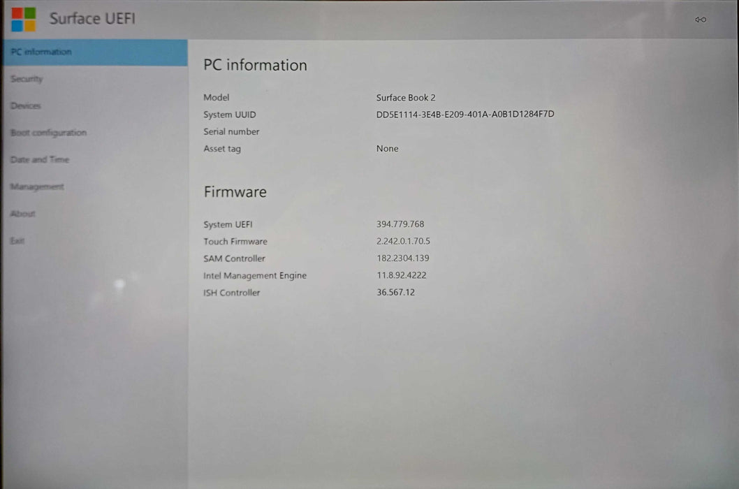 Microsoft Surface Book 2, i7-8650U, 16GB DDR3, 512GB NVMe, READ  Lap200