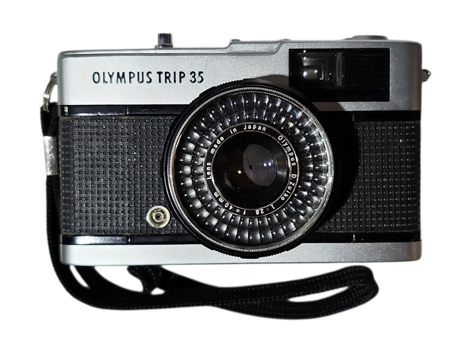 Olympus Trip 35 Point & Shoot, 35mm Vintage Film Camera Camera, Made in JP
