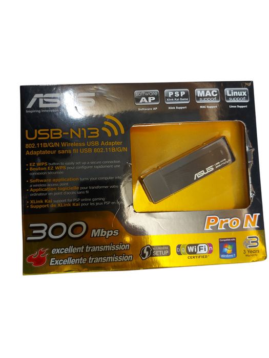 ASUS USB-N13 Wireless-N300 Adapter