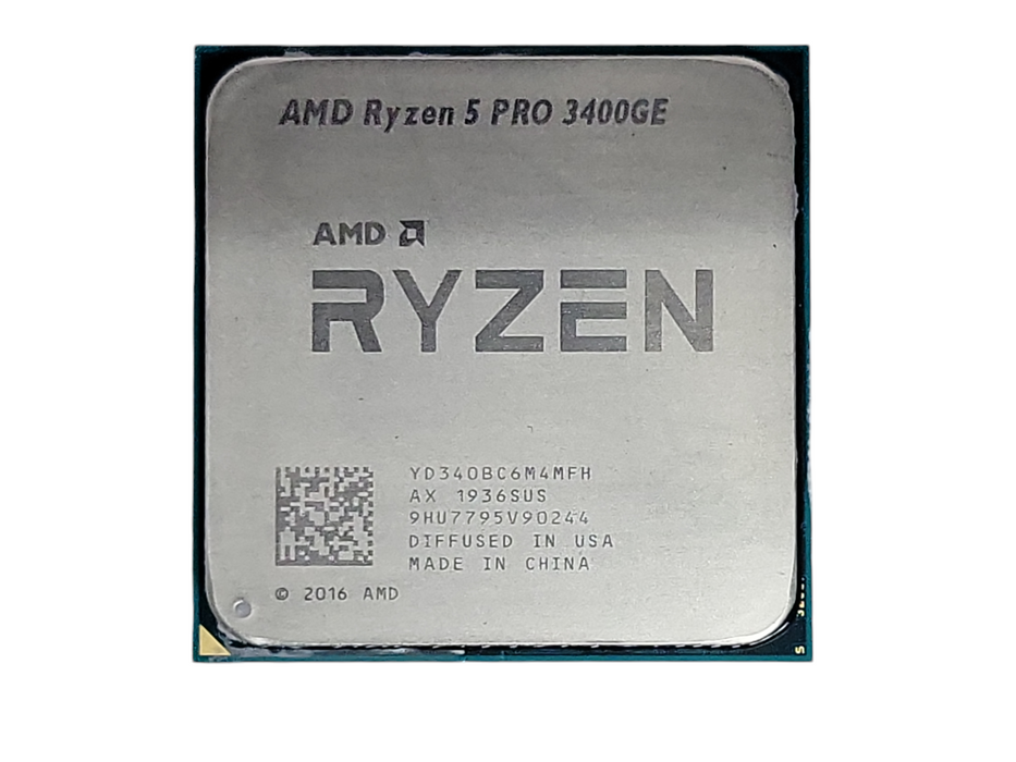 AMD Ryzen 5 PRO 3400GE 3.3GHz Quad-Core Socket AM4 CPU  Q_