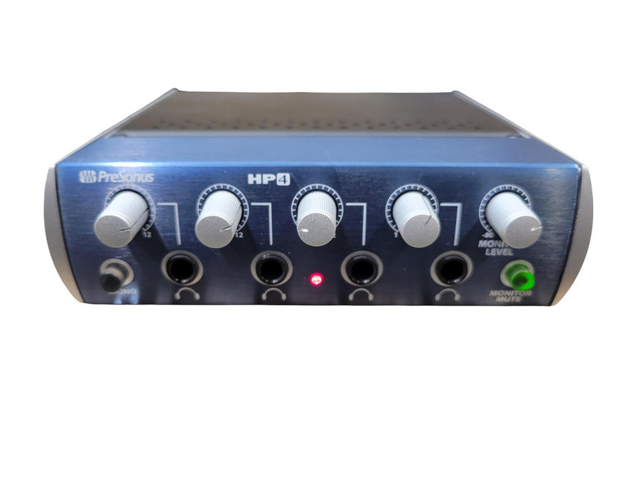 PreSonus HP4 4 Channel Headphone Distribution Amplifier (READ) %