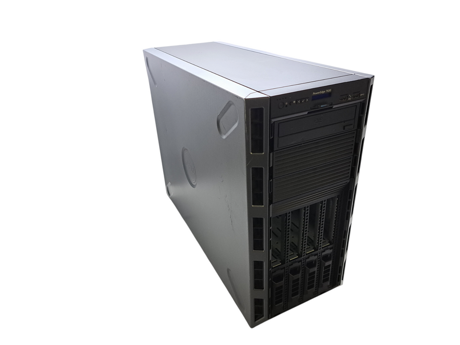 Dell PE T430 8x 3.5" | Xeon E5-2630 v3 @2.40GHz, 64GB DDR4, H730, 2x 1100W )