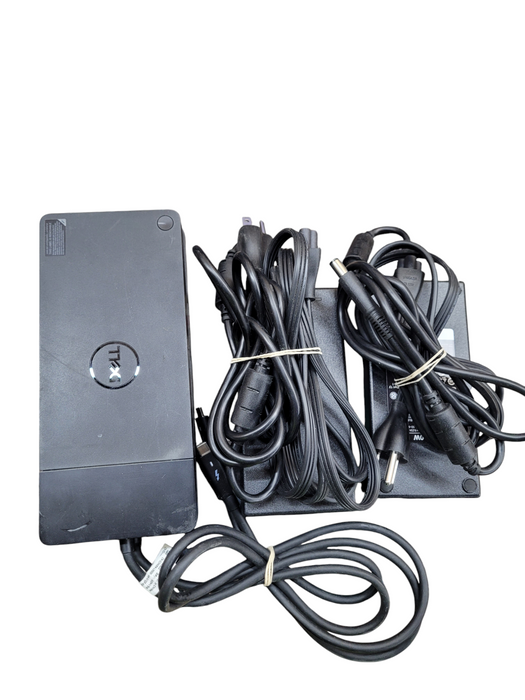 Lot 2x Dell WD19TB K20A Docking Station w/ 180w AC Adapter
