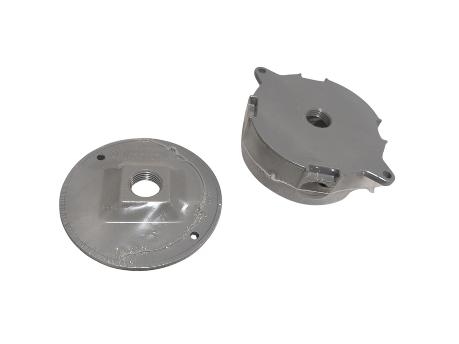 Bell Outdoor  16 - Round Cluster Cover & Round Splice Boxes Alluminum Waterproof Junction Box 5 1/2"  =