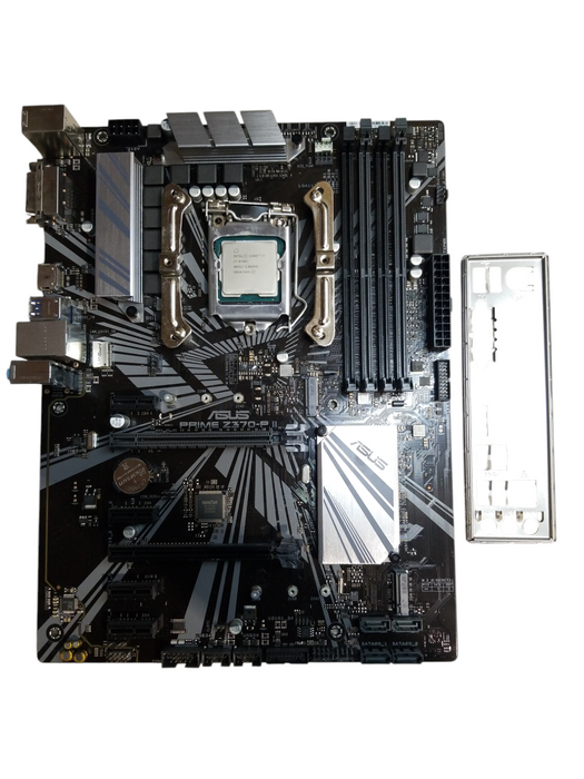 Asus Prime Z370-P Motherboard Combo w/ intel i7-9700T CPU NO RAM NO HDD
