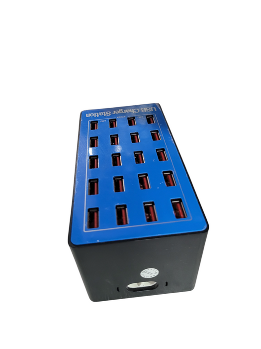 USB Charging Station, 20-Port 100W/20A Multi-Usb Charger Station for Smartp