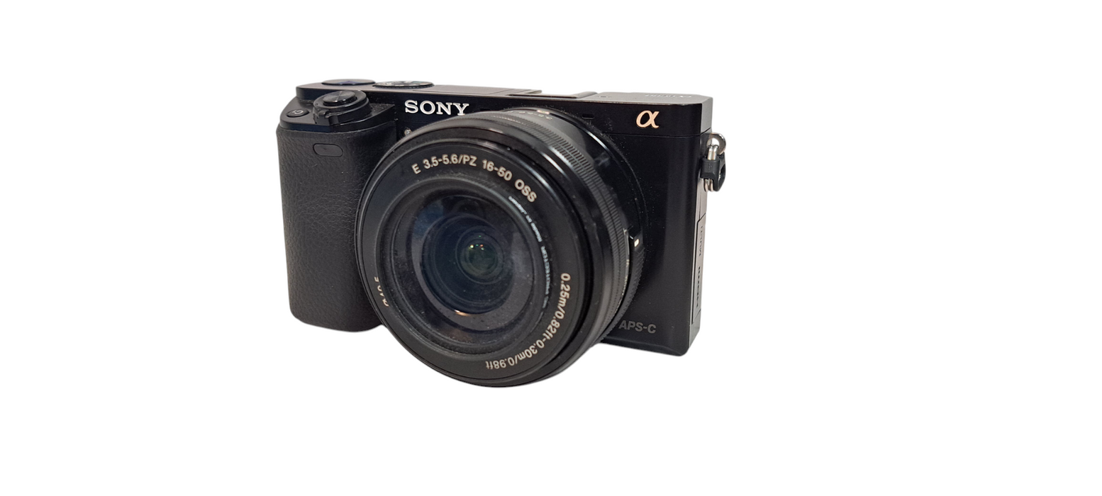 Sony Alpha A6000 ILCE-6000 24.3MP Digital Camera W/ Lens |READ