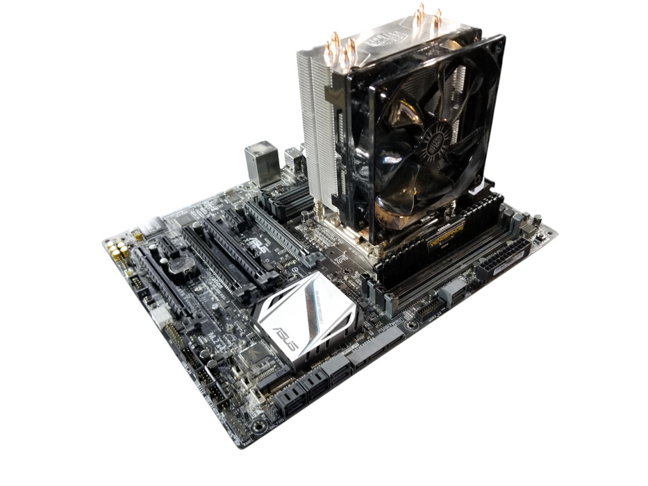 ASUS X99-A + Intel Core i7-5820K Combo - No RAM | Working - Come as Shown