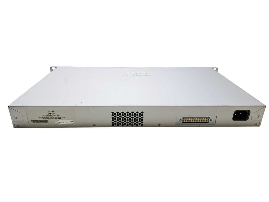 Cisco Meraki MS220-24P | 24-Port Gigabit PoE Switch | 4x SFP | Unclaimed