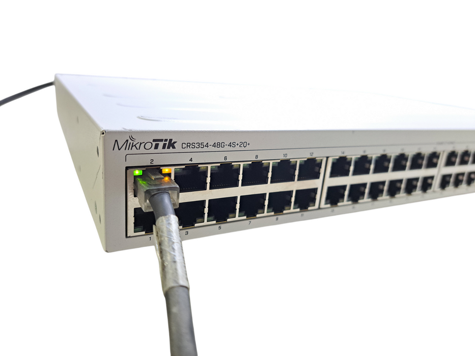 Mikrotik CRS354-48G-4S+2Q+RM Cloud Router Switch | 4x SFP+, 2x QSFP+