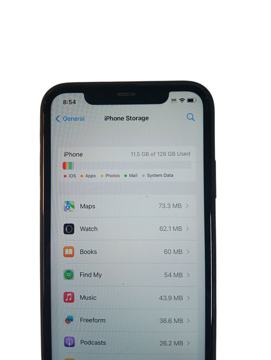 Apple iPhone 11 - 128GB - Black [A2111]
