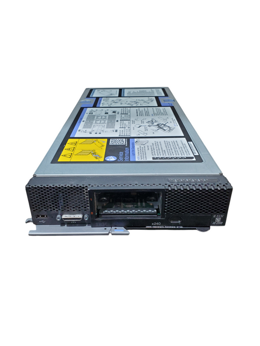 IBM Flex System x240 Blade Server 8737-AC1 - No RAM/CPU/HDD *READ* Q