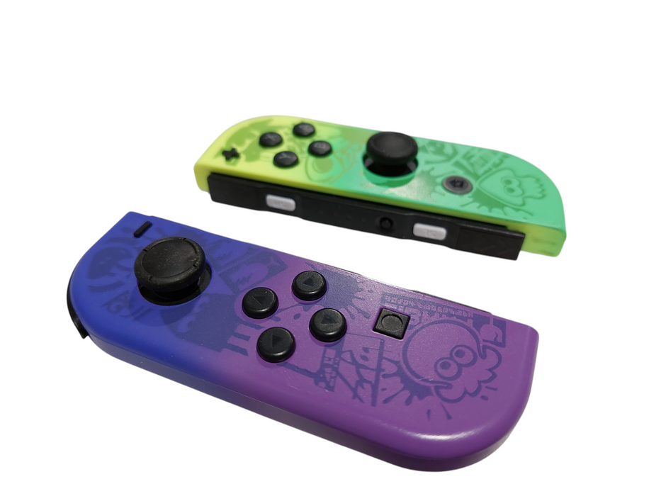 Nintendo Switch JoyCons Splatoon Edition  =