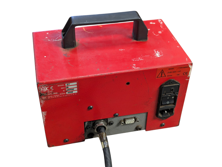 SIC Marking E7 marking Machine Please READ  -