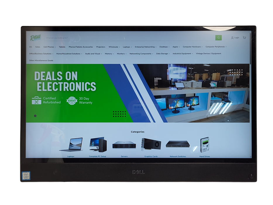 Dell OptiPlex 5270 AIO Touchscreen i5-9500 8GB DDR4 256GB NVMe No Stand Q$