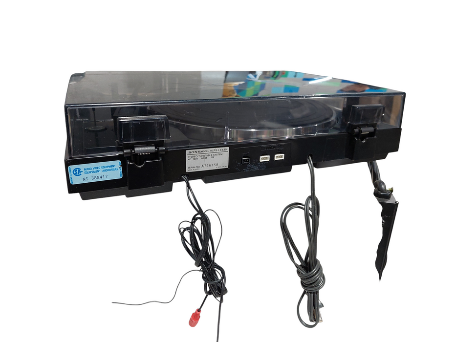 Sony Model: PS-LX430 Stereo Turntable System  =