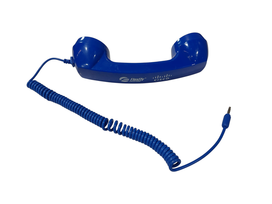 Cisco Telephone Handset Receiver to 3.5mm Audio Jack with Answer Button  =