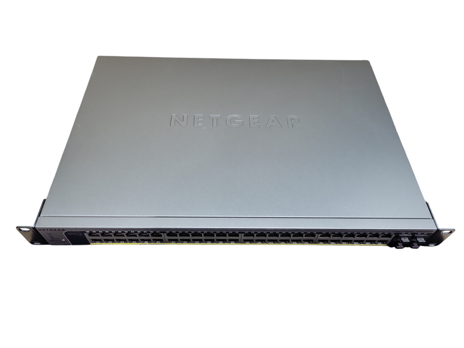 NetGear ProSafe GS752TP 48-Port Gigabit Smart Switch PoE+ w/4x SFP ports  !