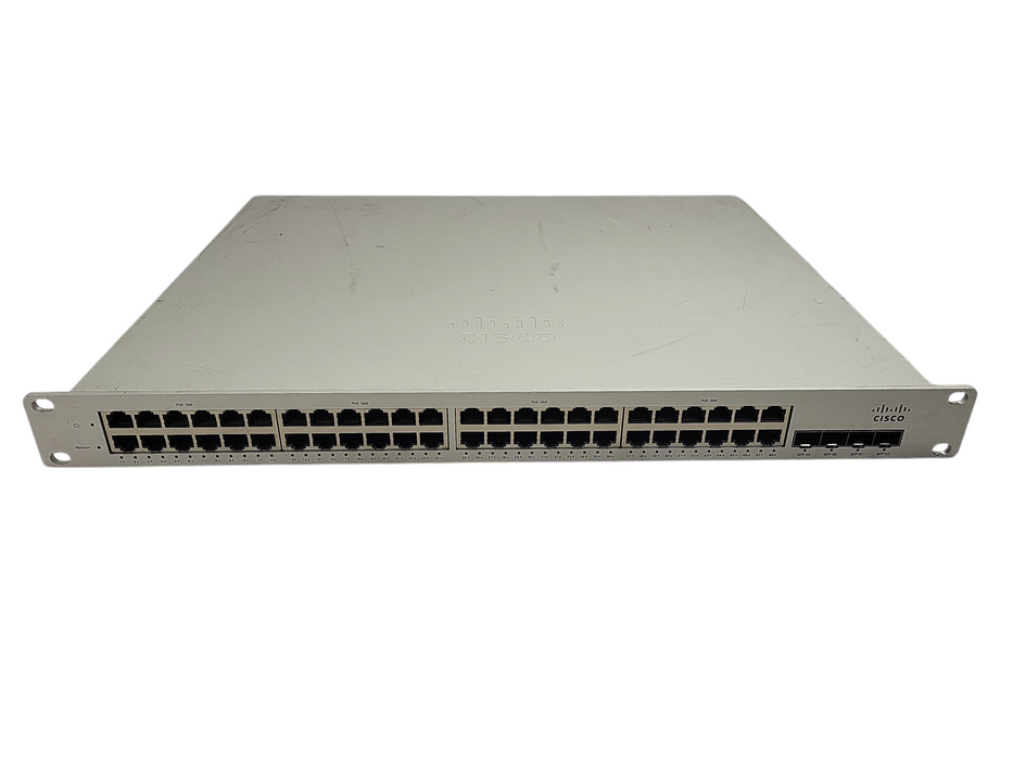 Cisco Meraki MS220-48FP 48-Port Gigabit PoE Cloud Switch UNCLAIMED