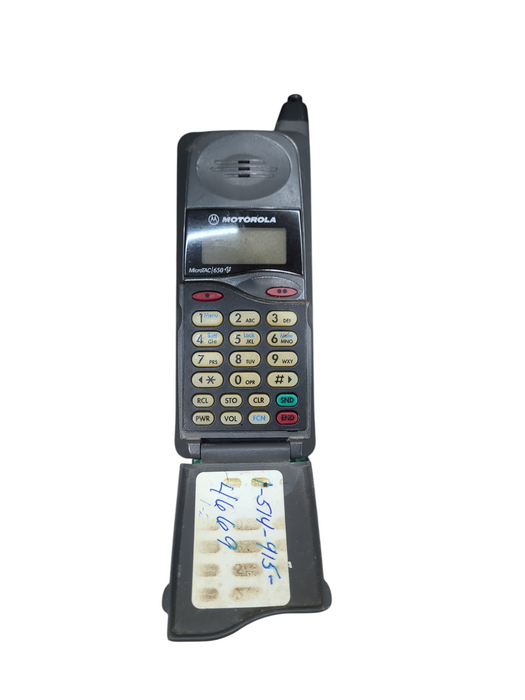 Vintage Motorola Micro TAC 650 Flip phone Cell Phone